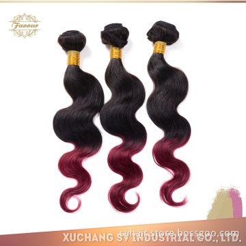 Brazilian ombre hair Body Wave Wholesale 100% human hair